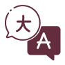 Service de traduction avec Féret
